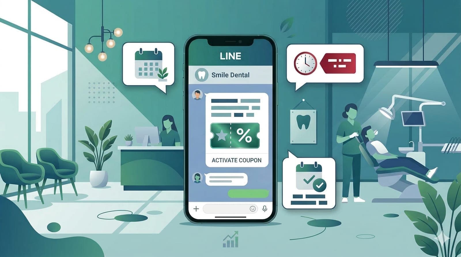 歯科医院のLINE集客成功事例